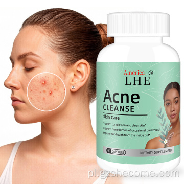 Shecome Acne Capsules Wsparcie zdrowia skóry dla dorosłych